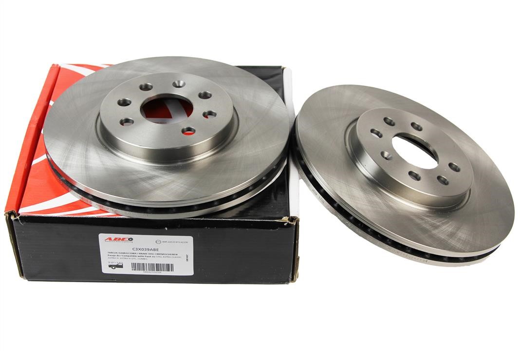 Front vented brake disc ABE C3X039ABE