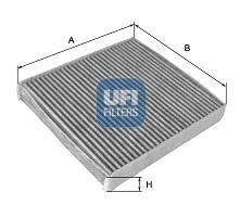 Ufi 54.238.00 Activated Carbon Cabin Filter 5423800