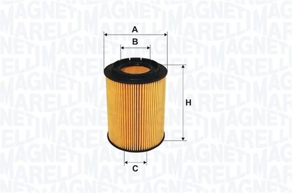Fuel filter Magneti marelli 152071761685