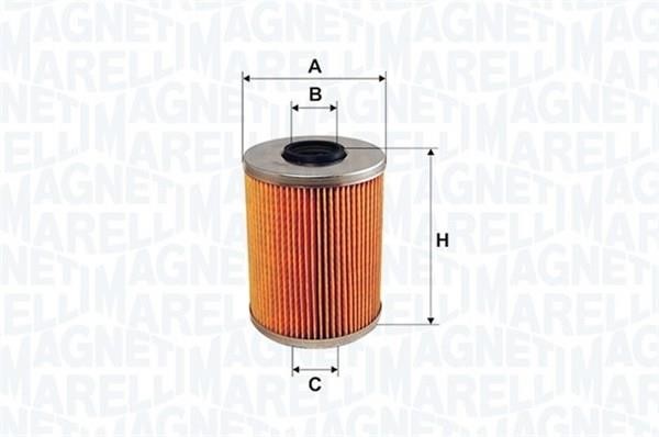 Magneti marelli 153071760645 Fuel filter 153071760645