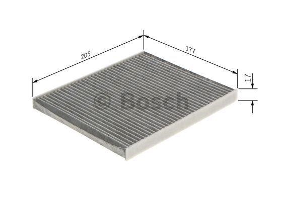 Bosch Cabin filter – price 56 PLN
