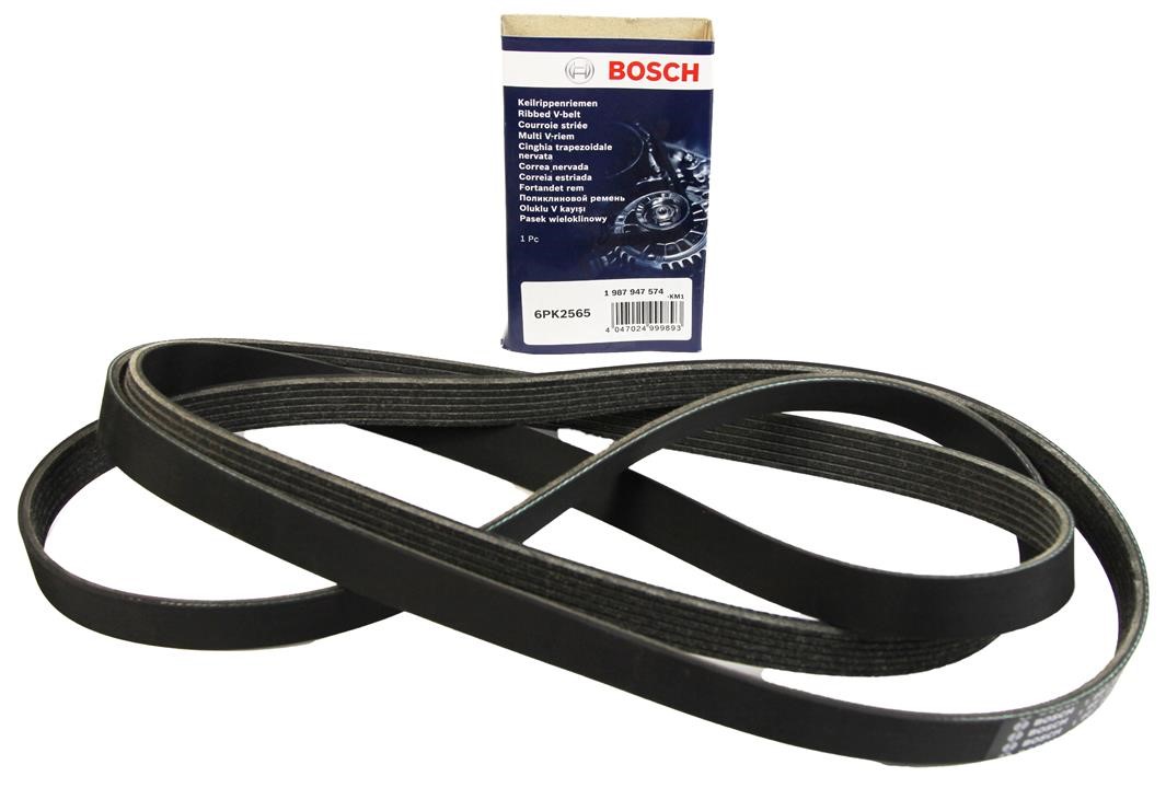 V-ribbed belt 6PK2565 Bosch 1 987 947 574