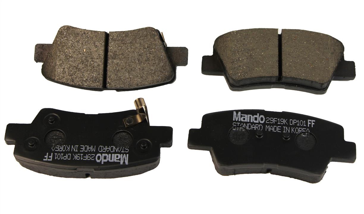Mando MPH39 Brake Pad Set, disc brake MPH39