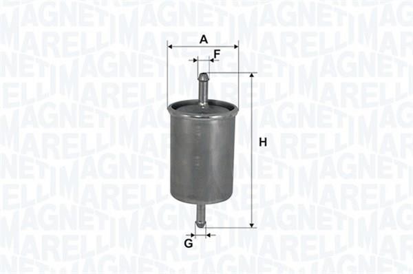 Magneti marelli 153071760482 Fuel filter 153071760482