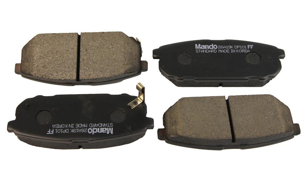Mando MPK21 Brake Pad Set, disc brake MPK21