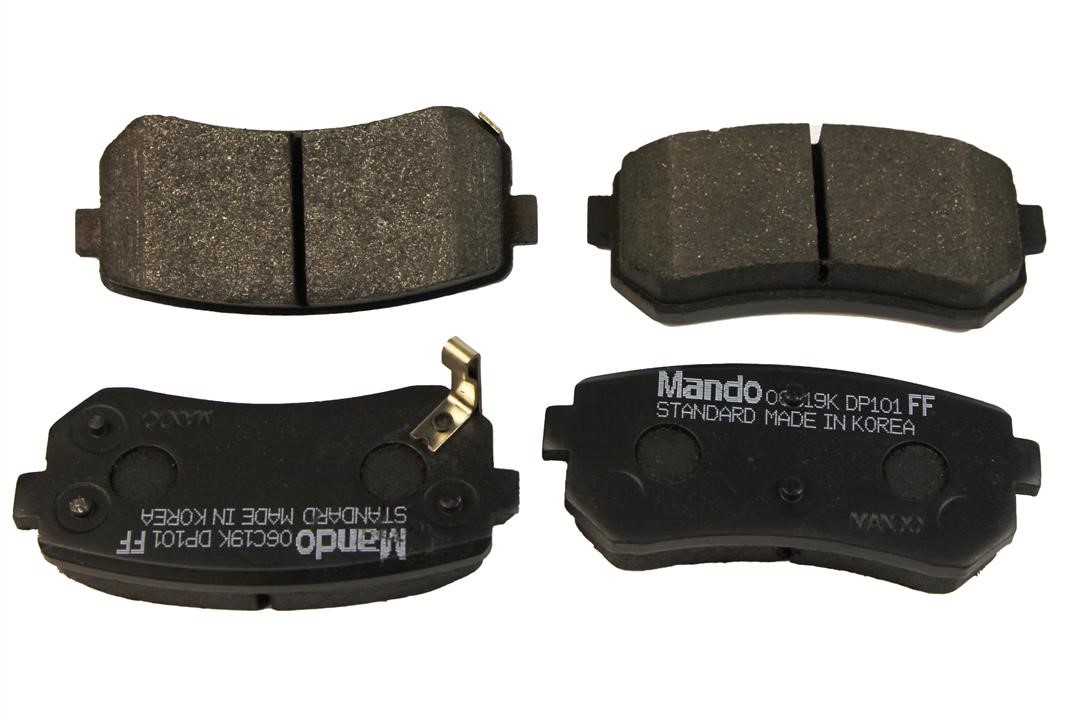 Mando MPH35 Rear disc brake pads, set MPH35