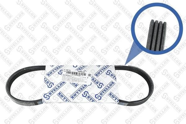 Alternator belt Abarth Punto: 0400665SX Stellox Poly-V belt 4PK665