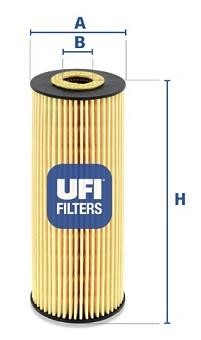 Ufi 25.162.00 Oil Filter 2516200