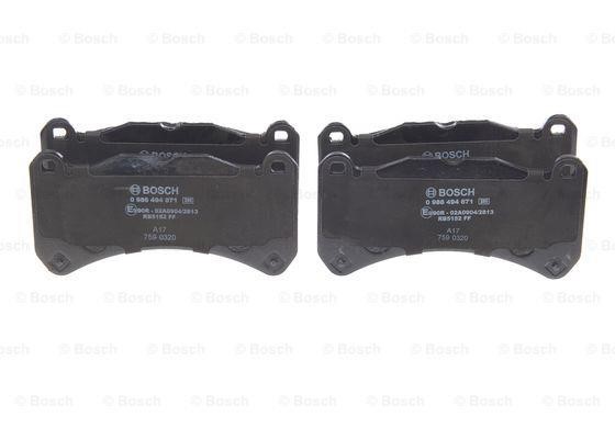 Brake Pad Set, disc brake Bosch 0 986 494 871