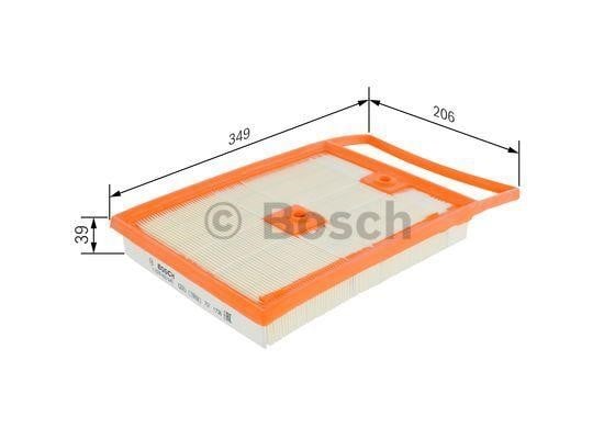 Air filter Bosch F 026 400 543