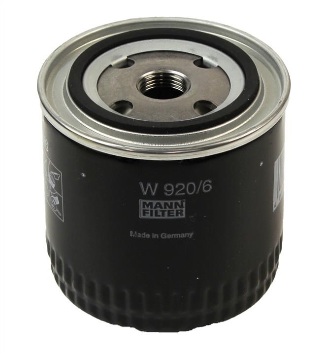 Mann-Filter W 920/6 Oil Filter W9206
