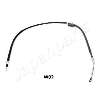 Japanparts BC-W02 Parking brake cable, right BCW02