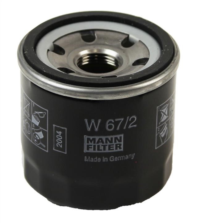 Mann-Filter W 67/2 Oil Filter W672