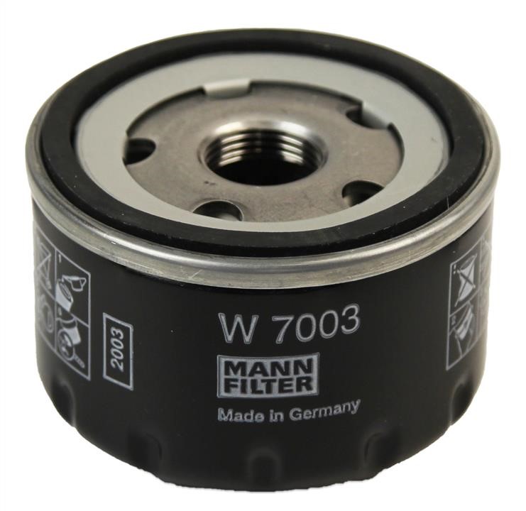 Mann-Filter W 7003 Oil Filter W7003