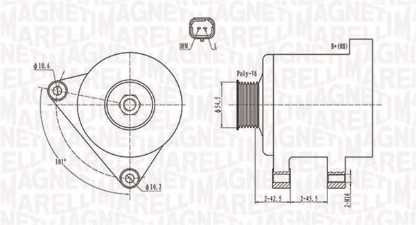 Buy Magneti marelli 063731761010 – good price at EXIST.AE!