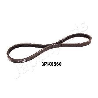 Japanparts DV-3PK0560 V-ribbed belt 3PK560 DV3PK0560