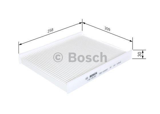Cabin filter Bosch 1 987 435 081