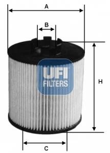 Ufi 25.199.00 Oil Filter 2519900