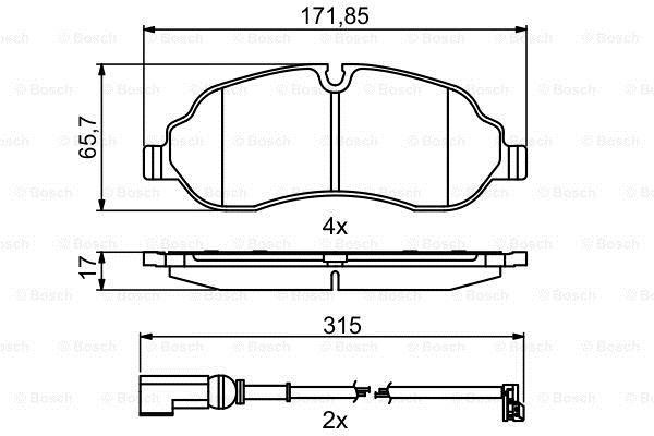 Buy Bosch 0986494845 – good price at EXIST.AE!