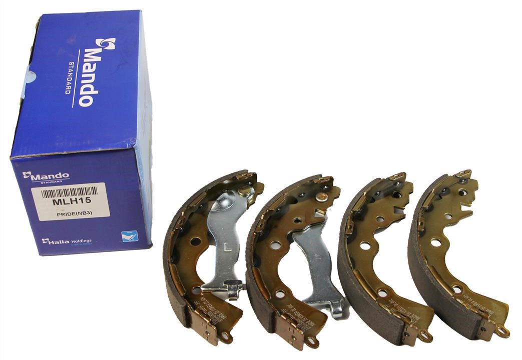 Brake shoe set Mando MLH15