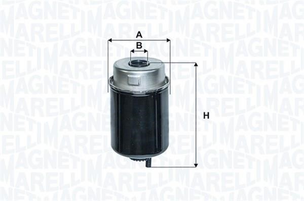 Magneti marelli 153071762417 Fuel filter 153071762417