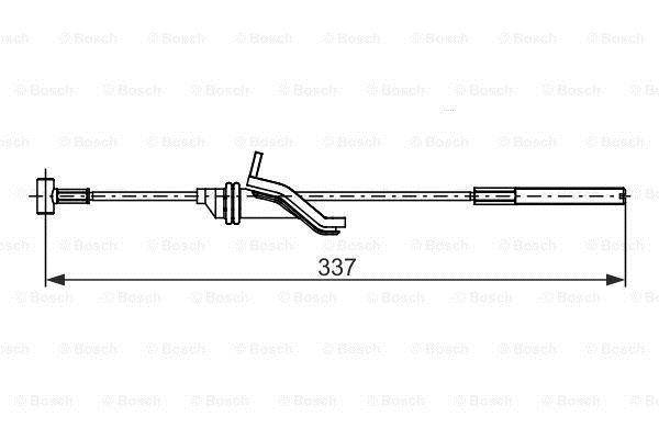 Bosch Cable Pull, parking brake – price