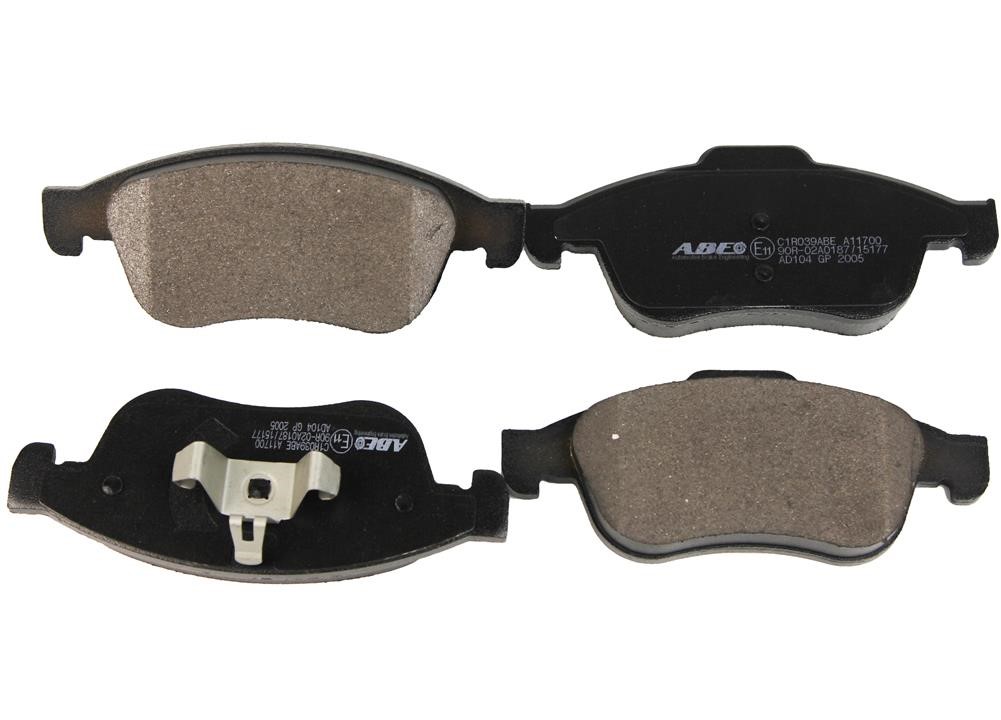ABE C1R039ABE Front disc brake pads, set C1R039ABE