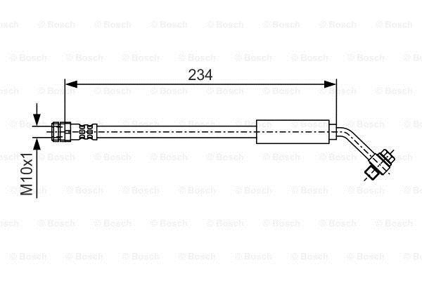 Bosch Brake Hose – price 63 PLN