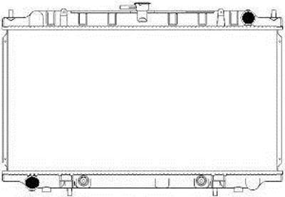 Nissan 21460-9F510 Radiator, engine cooling 214609F510