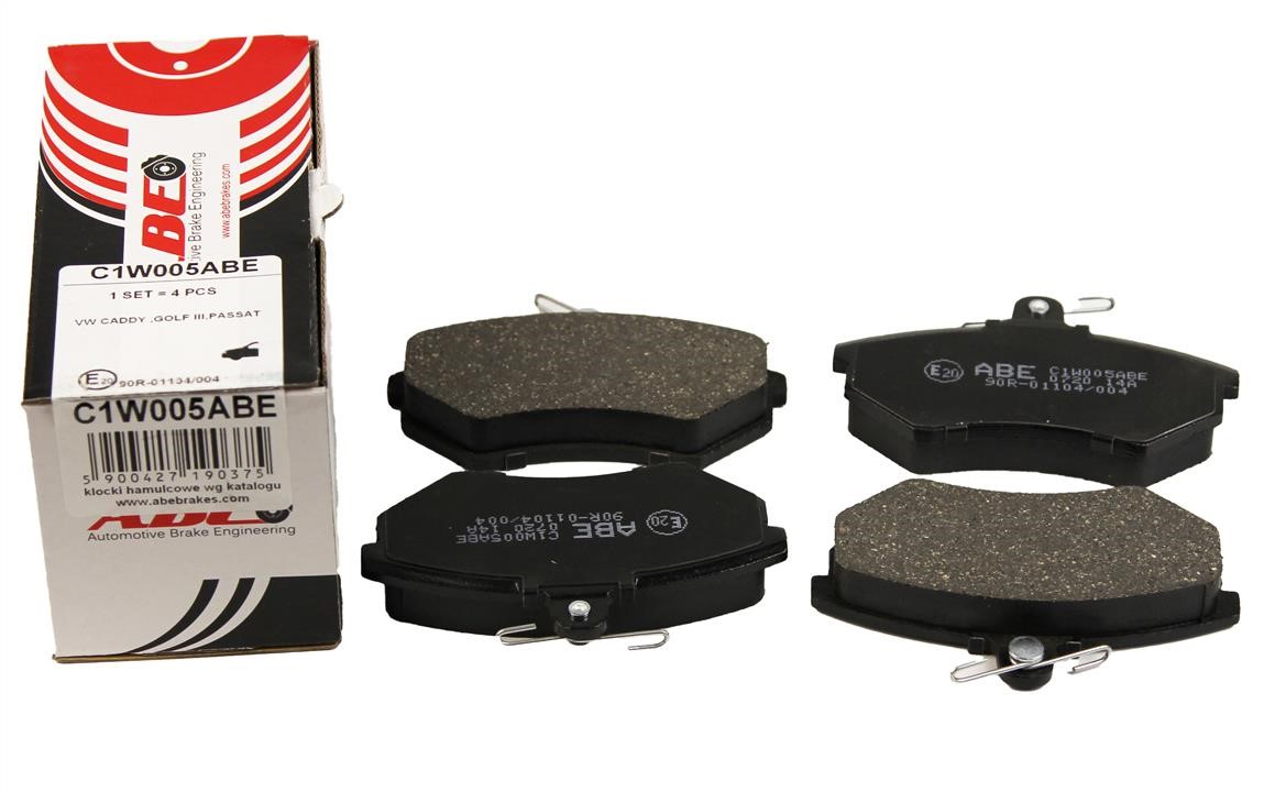 ABE Front disc brake pads, set – price 57 PLN
