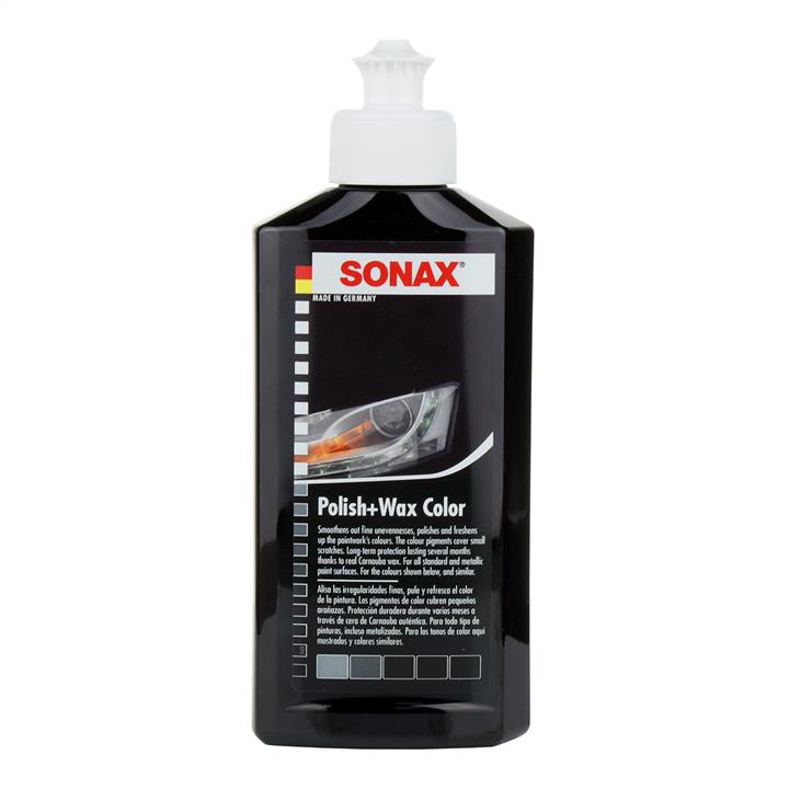 Sonax 296141 Polish with wax black, 250ml 296141