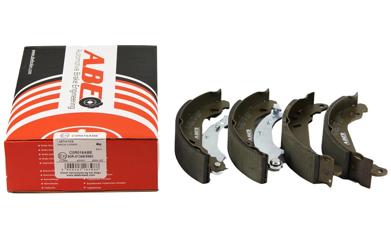 Brake shoe set ABE C0R016ABE