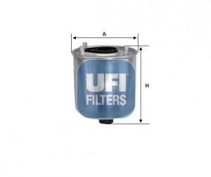 Ufi 24.128.00 Fuel filter 2412800