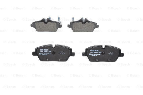 Brake Pad Set, disc brake Bosch 0 986 494 813