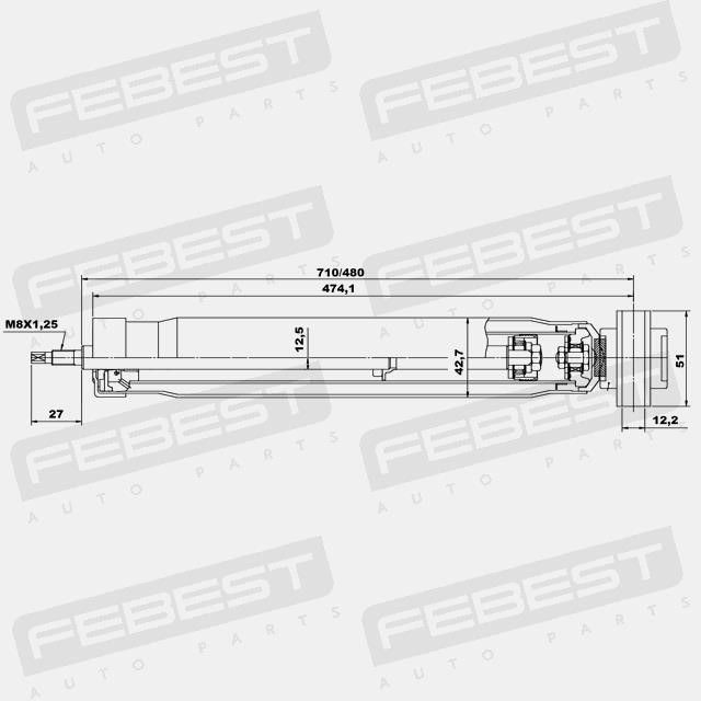 Buy Febest 05656587R at a low price in United Arab Emirates!