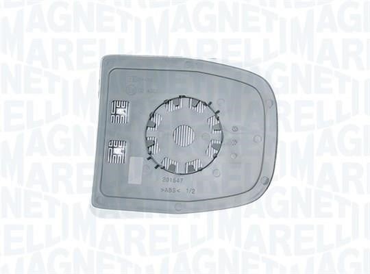 Wing mirror glass Heated Magneti marelli 182209004100