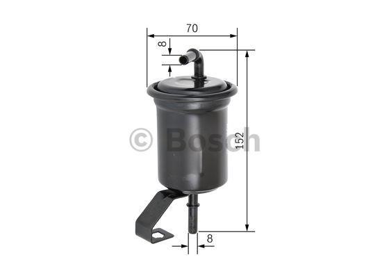 Bosch Fuel filter – price 43 PLN