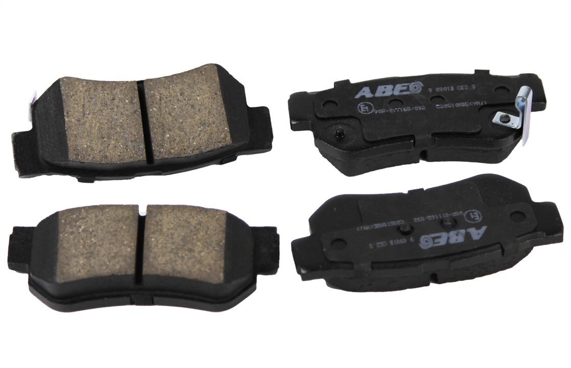 ABE C20510ABE Rear disc brake pads, set C20510ABE