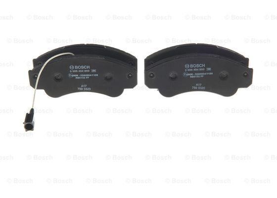 Brake pad set Bosch 0 986 494 850