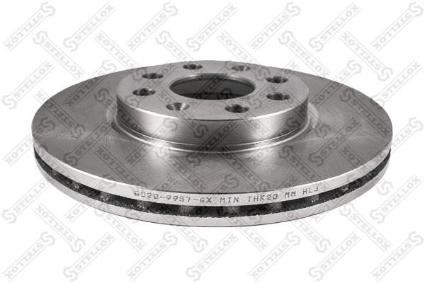 Stellox 6020-9957-SX Front brake disc ventilated 60209957SX
