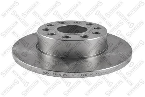Stellox 6020-4794-SX Rear brake disc, non-ventilated 60204794SX