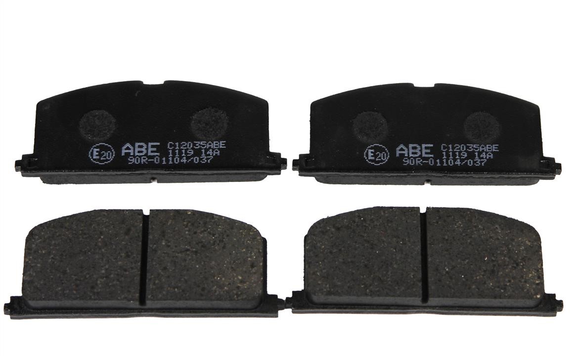 ABE C12035ABE Front disc brake pads, set C12035ABE