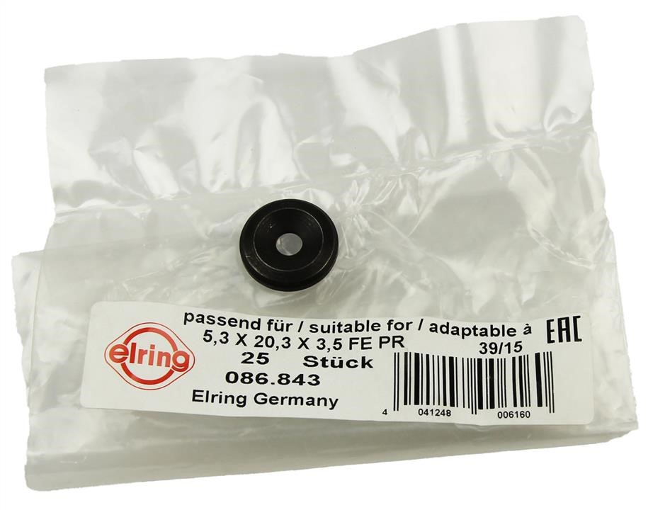 Fuel injector washer Elring 086.843