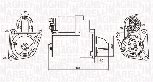 Magneti marelli 063721053010 Starter 063721053010