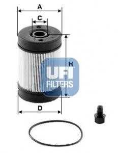 Ufi 44.002.00 Urea filter 4400200