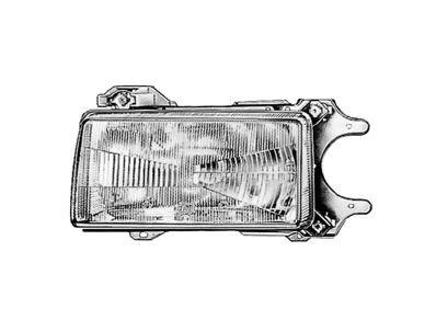 Front light Audi 80: 1AG129115021 Hella Headlight left