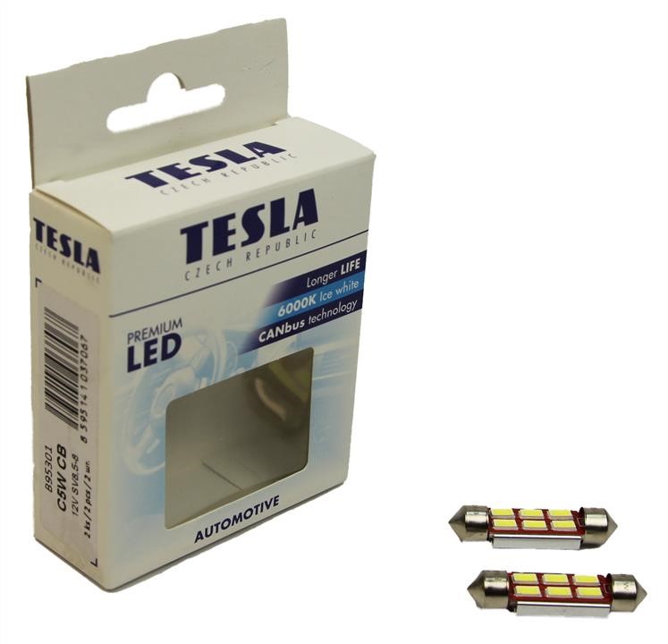 LED lamp Festoon 38 12V SV8,5 (2 pcs.) Tesla B95301