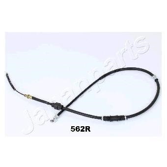 Parking brake cable Mitsubishi: BC562R Japanparts Parking brake cable, right