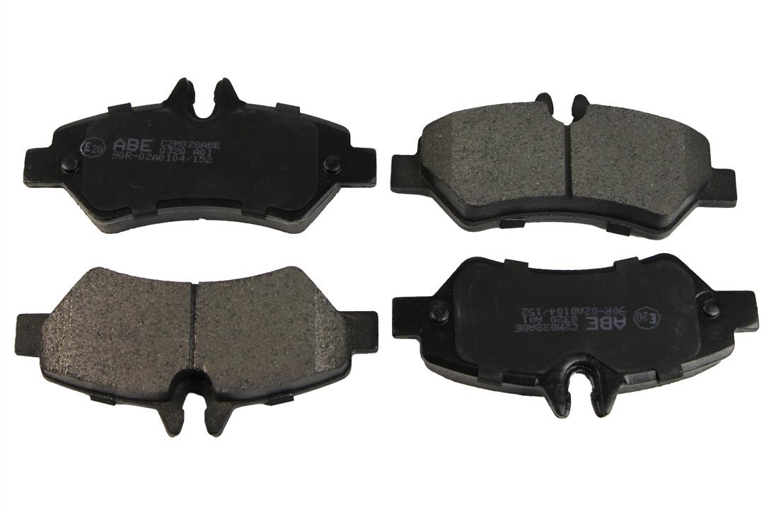 Rear brake pad set ABE C2M028ABE