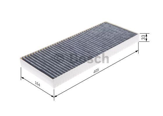 Cabin filter Bosch 1 987 435 555